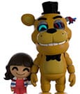 Five Nights at Freddy´s Vinyl Figure Abby & Golden Freddy 11 cm