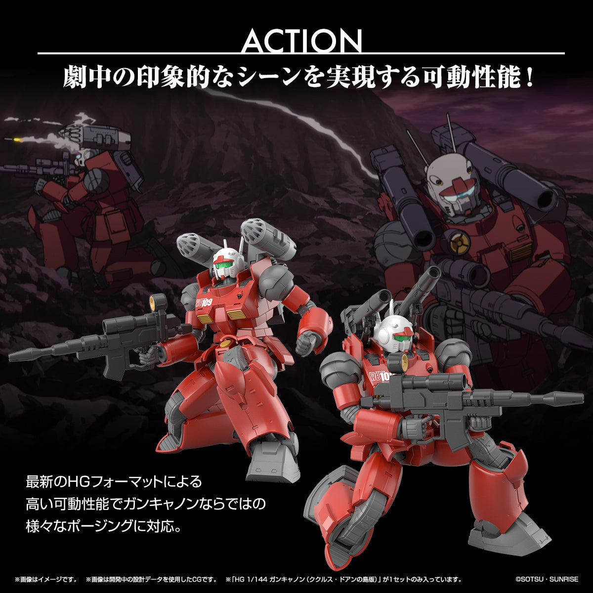 HG 1/144 Guncannon (Cucuruz Doan Island Version)