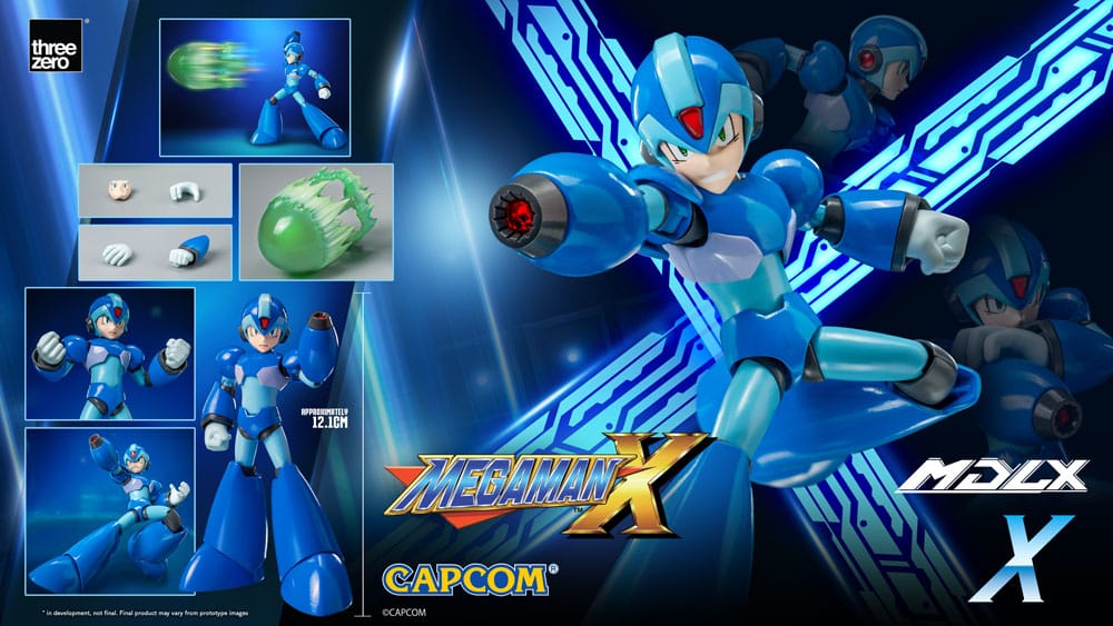 Mega Man MDLX Action Figure Rockman X / Mega Man X 12 cm