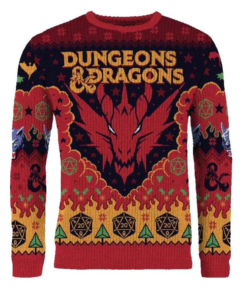 Dungeons & Dragons Christmas Sweater Size S