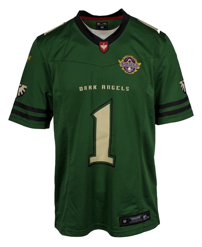 Warhammer 40,000 Sports Jersey Shirt Dark Angels - L