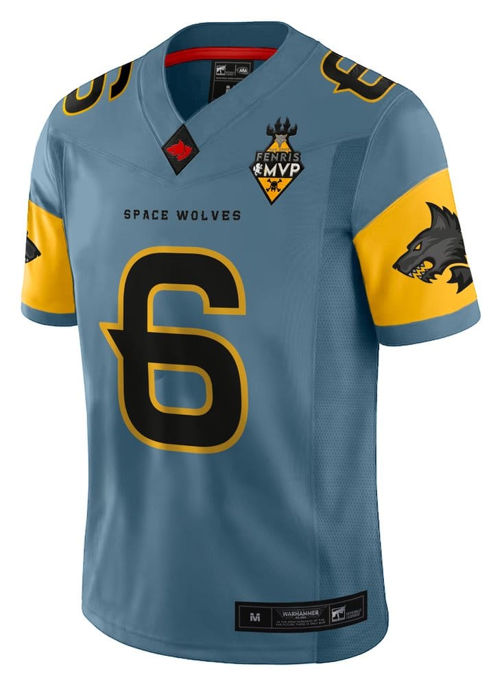 Warhammer 40,000 Sports Jersey Shirt Space Wolves - XL