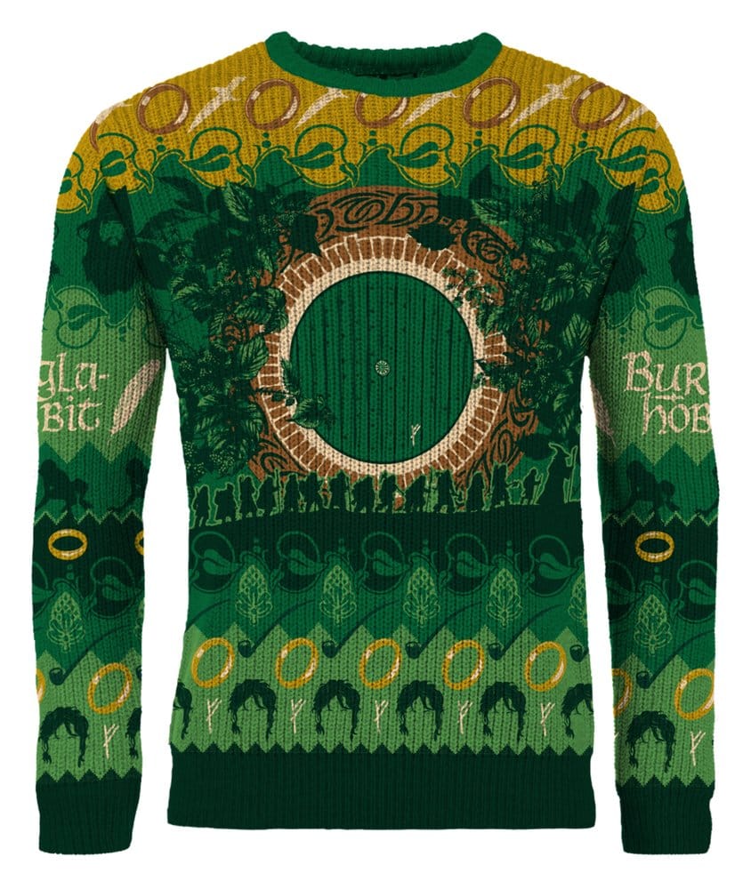 Lord of the Rings Christmas Sweater The Shire Size L