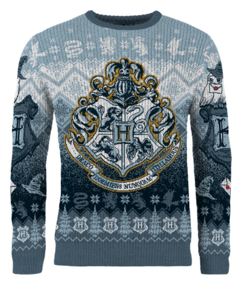 Harry Potter Christmas Sweater Hogwarts Size L