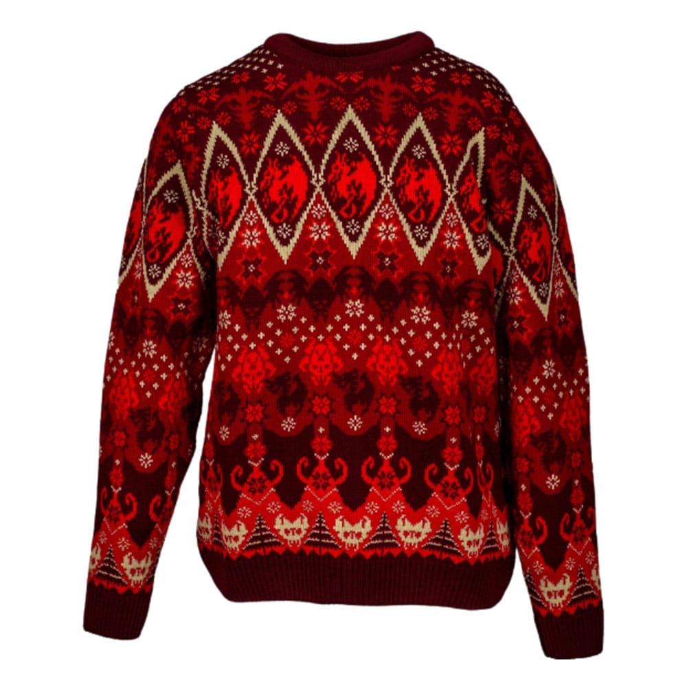 Warhammer Age of Sigmar Christmas Sweater Soulblight Gravelords Size M