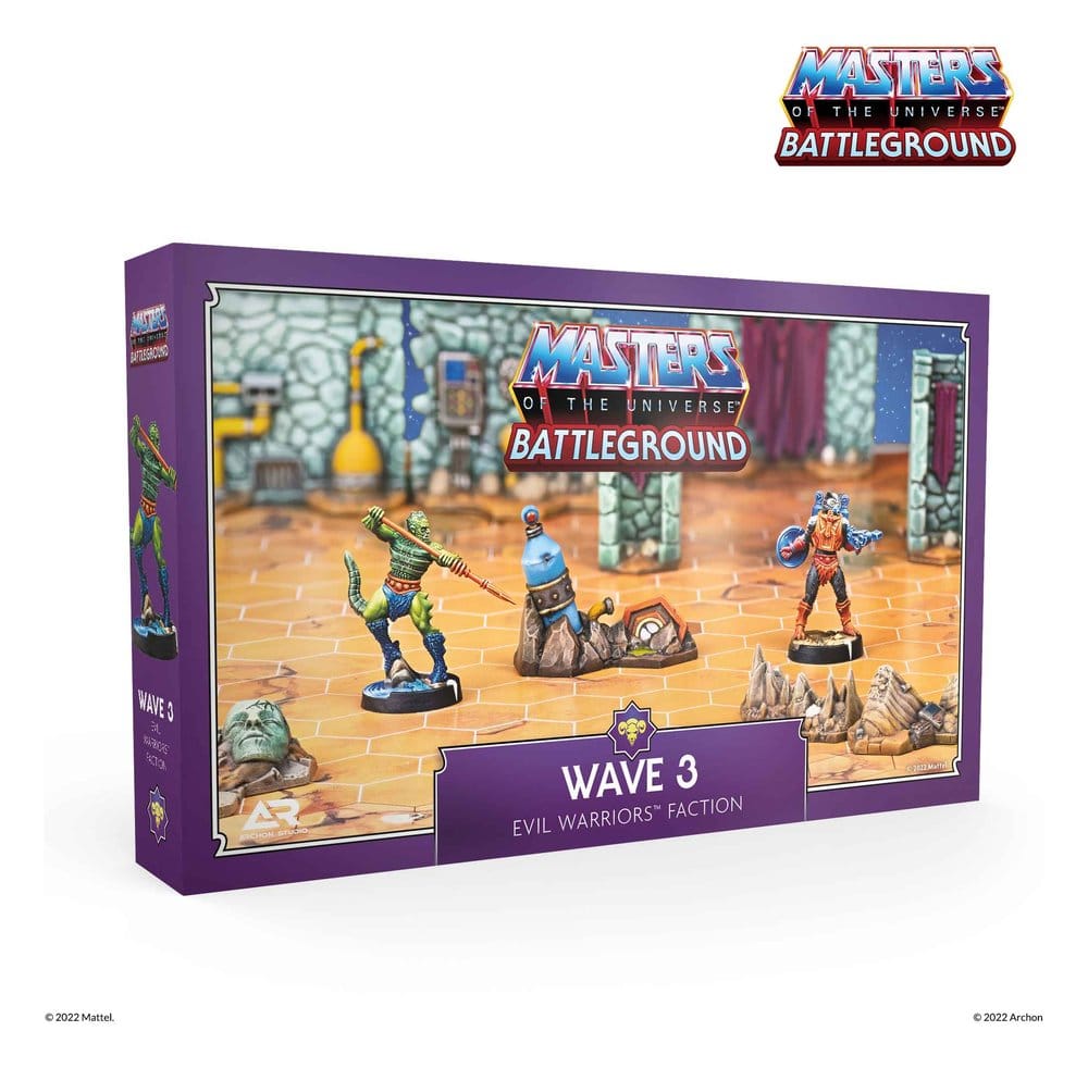Masters of the Universe: Battleground Miniatures Game Wave 3: Evil Warriors Faction *French Version*
