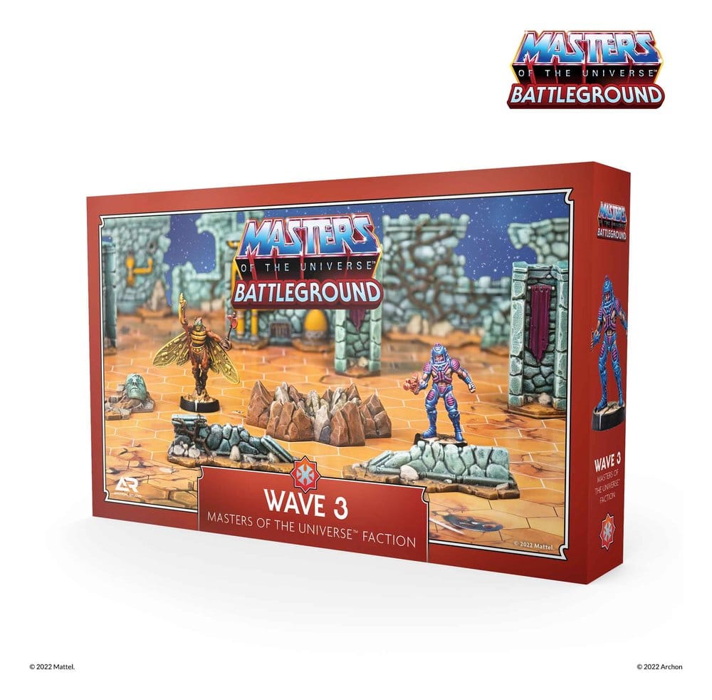 Masters of the Universe: Battleground Miniatures Game Wave 3: Masters of the Universe Faction *Italian Version*