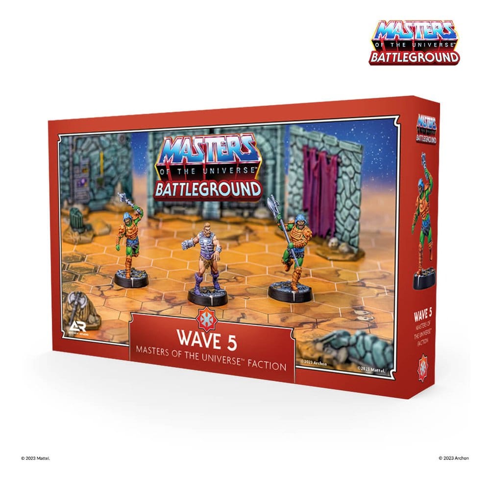 Masters of the Universe: Battleground Miniatures Game Wave 5: Masters of the Universe Faction *French Version*