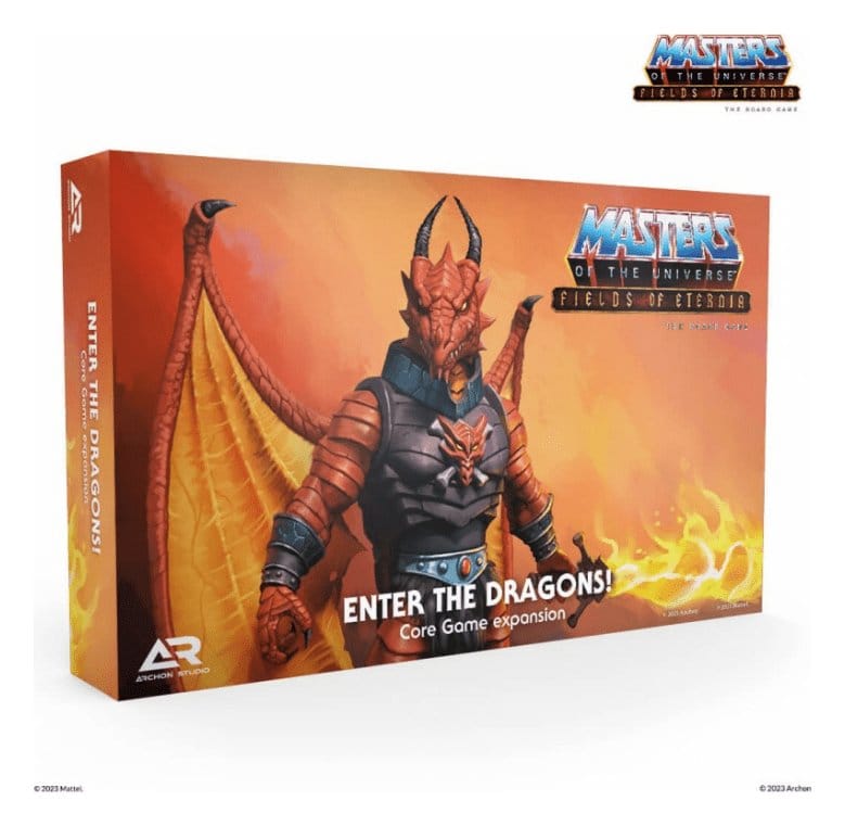 Masters of the Universe Board Game Expansion Fields of Eternia - Enter the Dragons! *French Version*