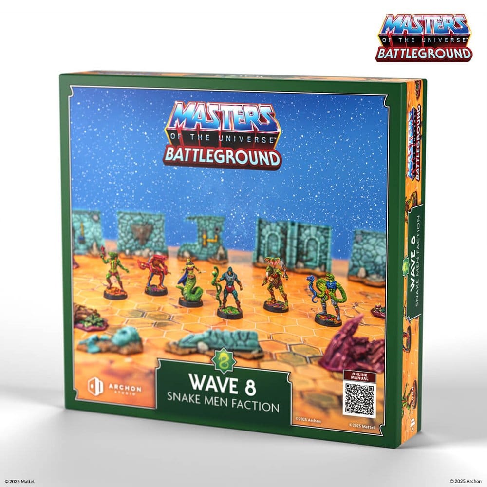Masters of the Universe: Battleground Miniatures Game Wave 8: Snake Men Faction *French Version*