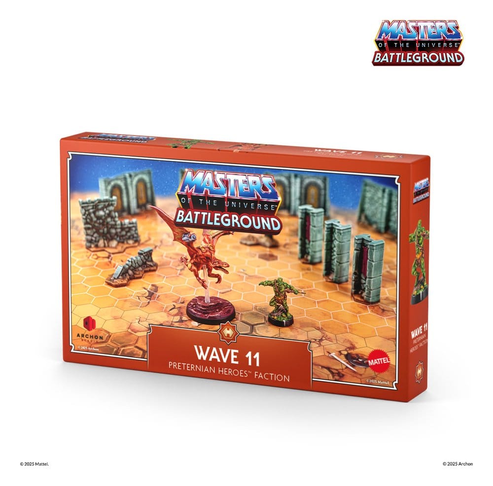 Masters of the Universe: Battleground Miniatures Game Wave 11: Preternian Heroes Moss Man / Turbodactyl *Italian Version*