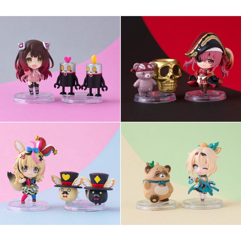Hololive Mini Figures Stylized Collection Vol.3 6 cm Display (8)