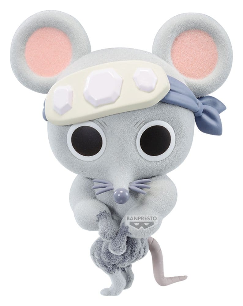 Demon Slayer: Kimetsu no Yaiba Fluffy Puffy PVC Figure Muscular Mice (Ver. B) 7 cm