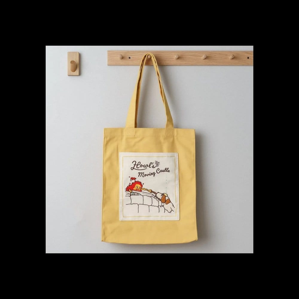 Howl's Moving Castle Tote Bag Calcifer & Heen