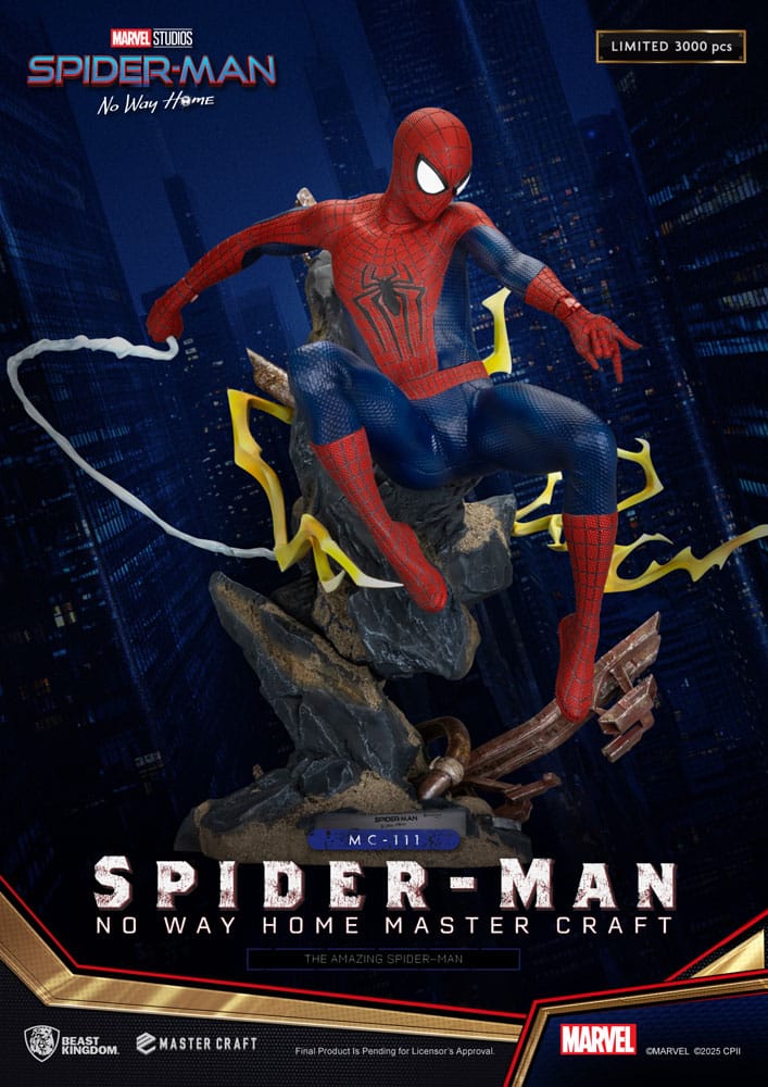 Spider-Man: No Way Home Master Craft Statue The Amazing Spider-Man 35 cm