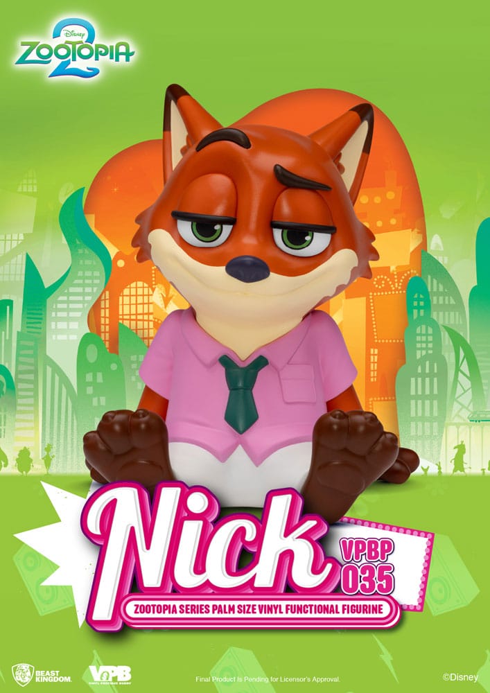 Zootopia Piggy Vinyl Bank Nick 15 cm