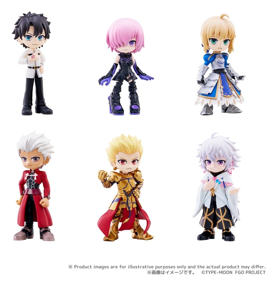 Fate/Grand Order PalVerse Mini Figures vol.1 Blind Box Display (6)