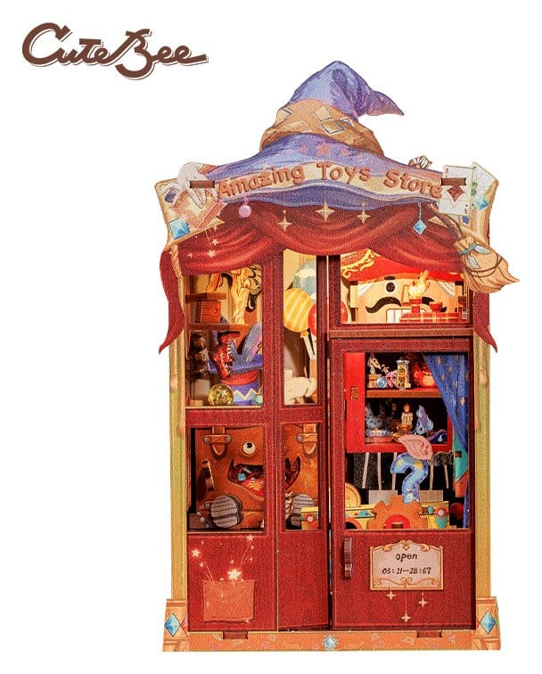 Book Nook Amazing Toy Store 17 x 12 cm