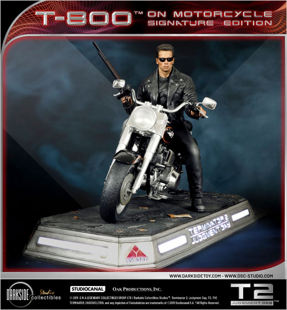 Terminator 2 Judgement Day Statue T-800 30th Anniversary Signature Edition 69 cm