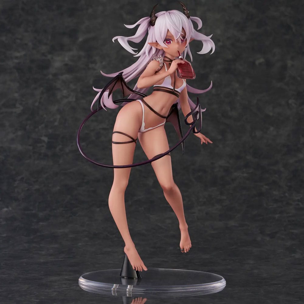 Original Character PVC Statue Dusky-Skinned Vampire Yoru-chan Illustration by Yukimiya Yuge 28 cm