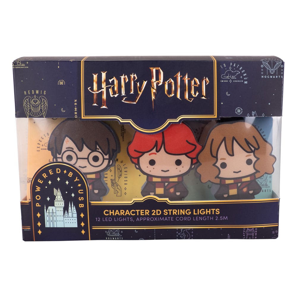 Harry Potter String Lights 2D Letter of Acceptance & Hedwig