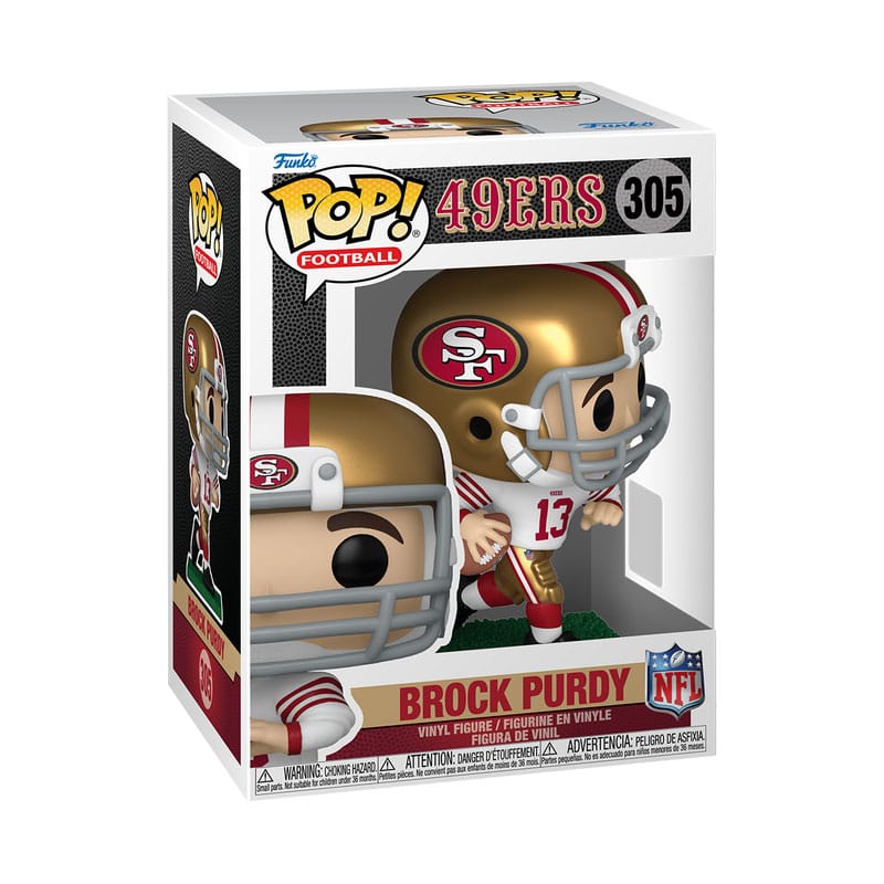 NFL: Legends POP! Sports Vinyl Figure 49ers- Brock Purdy 9 cm