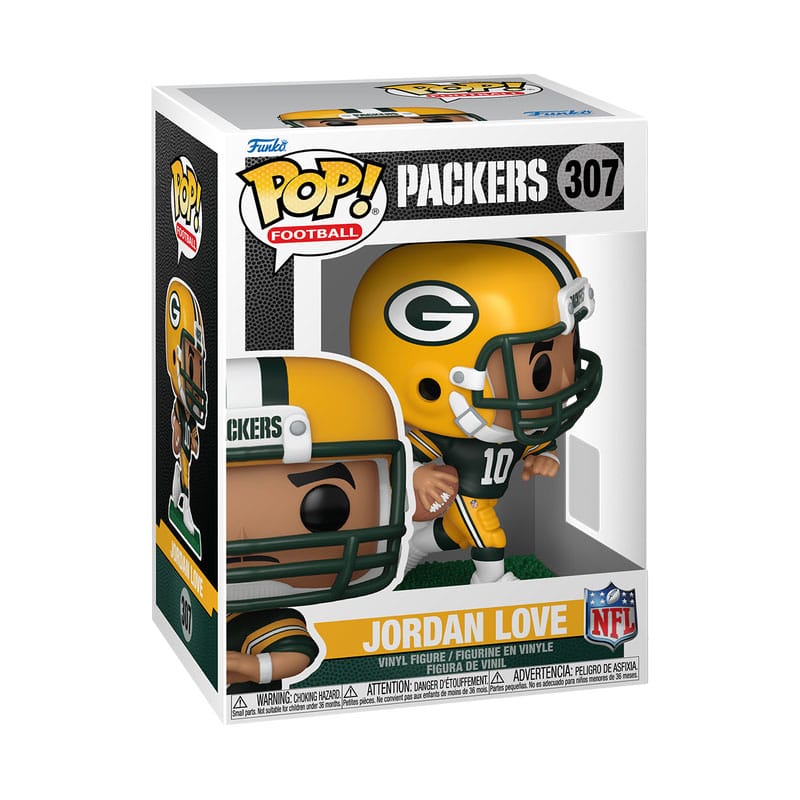 NFL: Legends POP! Sports Vinyl Figure Packers- Jordan Love 9 cm