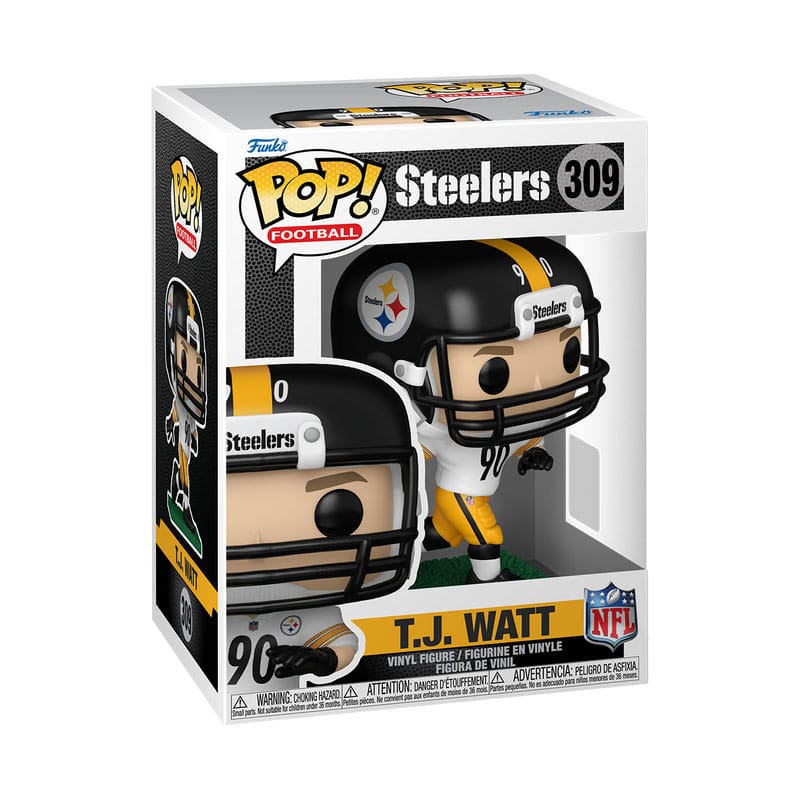 NFL: Legends POP! Sports Vinyl Figure Steelers- TJ Watt 9 cm