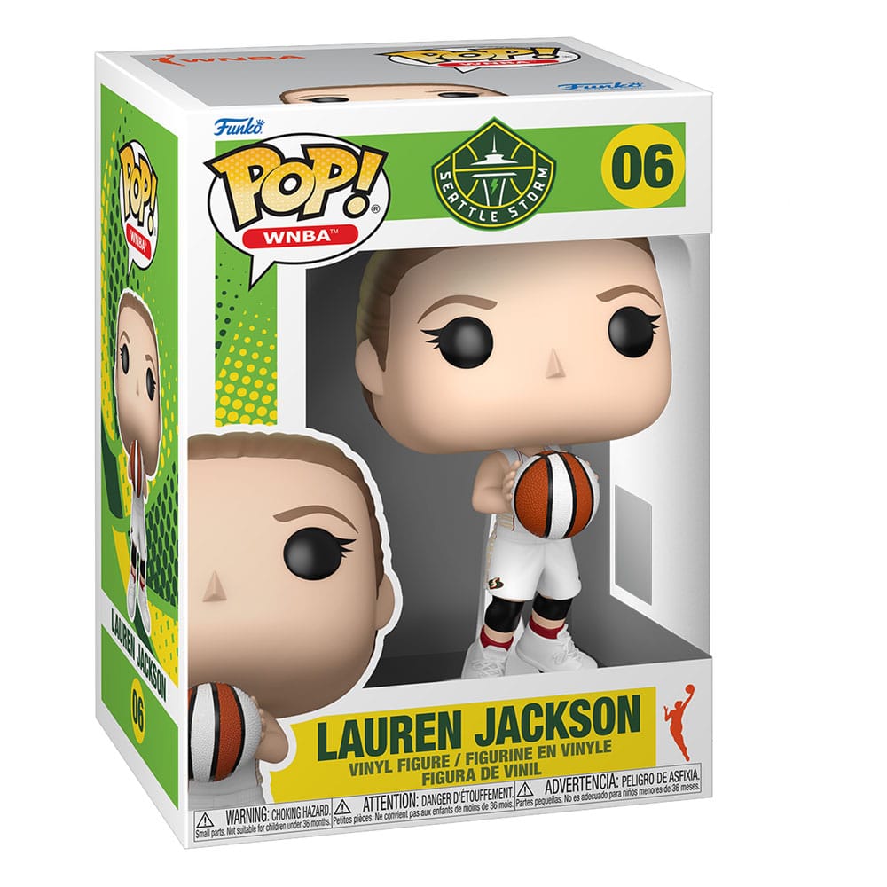 WNBA POP! Vinyl Figure Seattle Storm: Lauren Jackson 9 cm