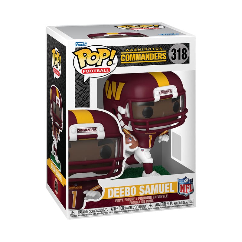 NFL: Legends POP! Sports Vinyl Figure 49ers- Deebo Samuel (new) 9 cm