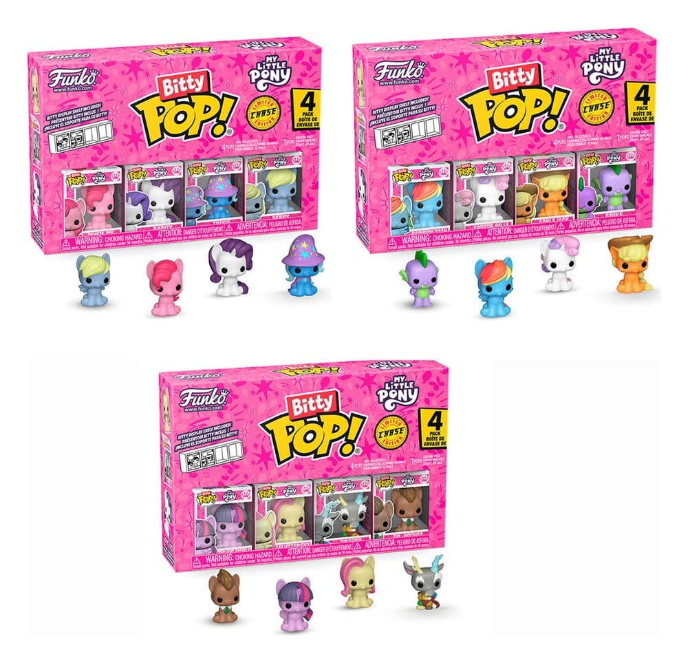 My Little Pony Bitty POP! Vinyl Figure PDQ 2.5 cm Assortment (12)