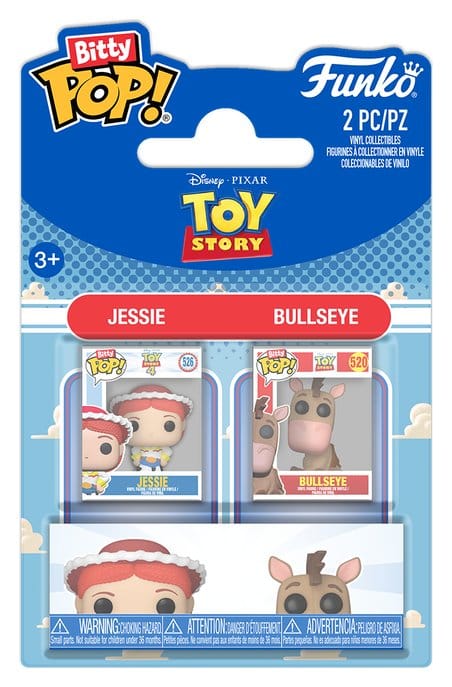Toy Story Bitty POP! Vinyl Figures 2-Pack Jessie & Bullseye 2 cm