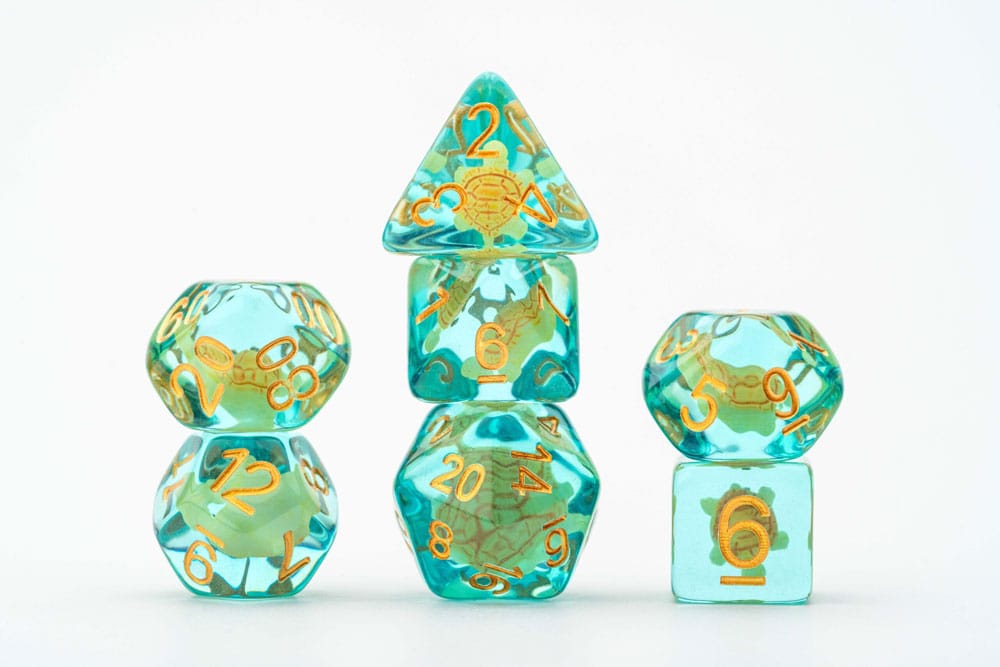 FanRoll Dice Set Turtle (7)