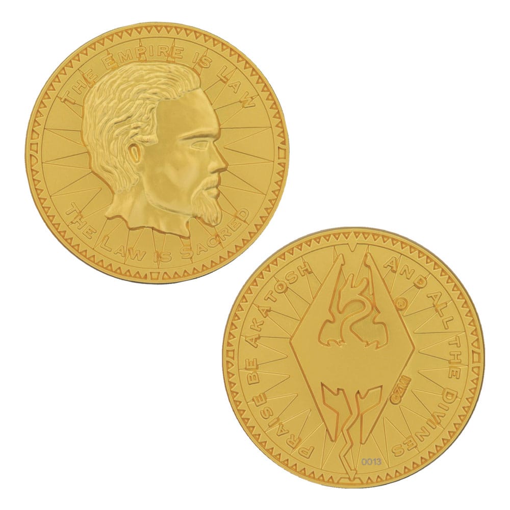 The Elder Scrolls Collectable Coin Septim Misty Gold Edition