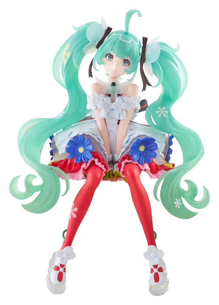 Hatsune Miku Noodle Stopper PVC Statue Hatsune Miku Japan Live Tour 2025 Blooming 14 cm