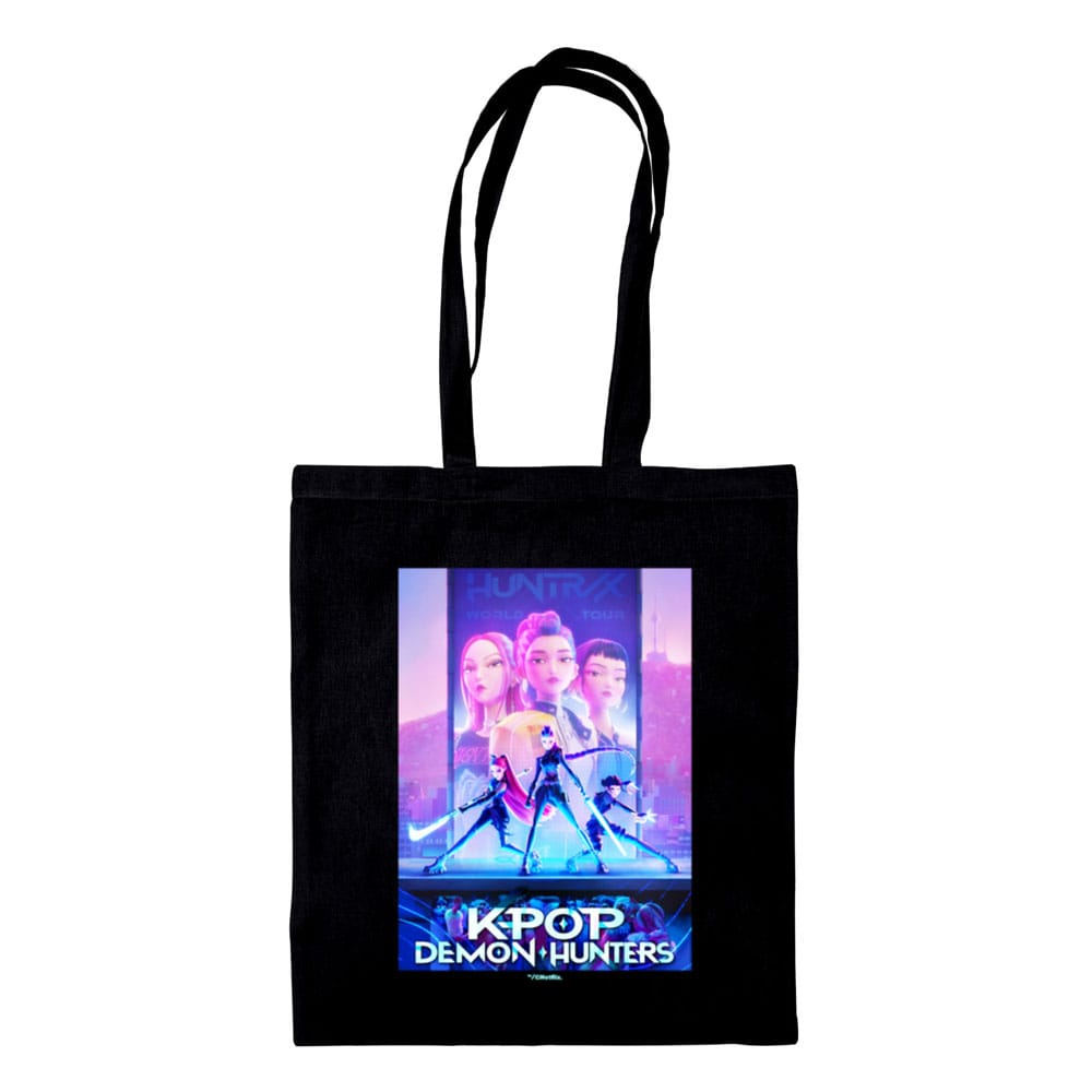 KPop Demon Hunters Tote Bag Movie Key Art