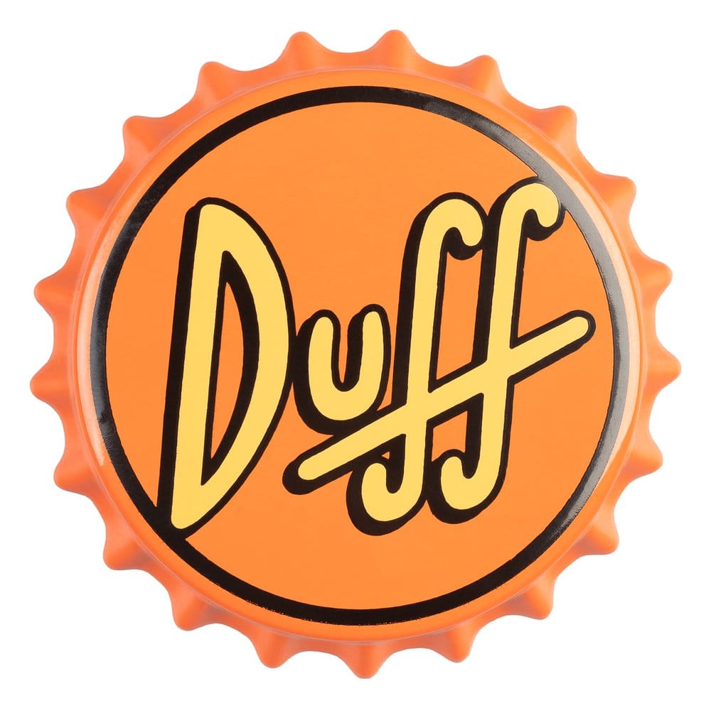 The Simpsons Magnet with Bottle Opener Duff Beer 7 cm