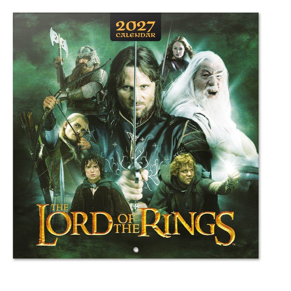 The Lord of the Rings Wall Calendar 2027 30 x 30 cm