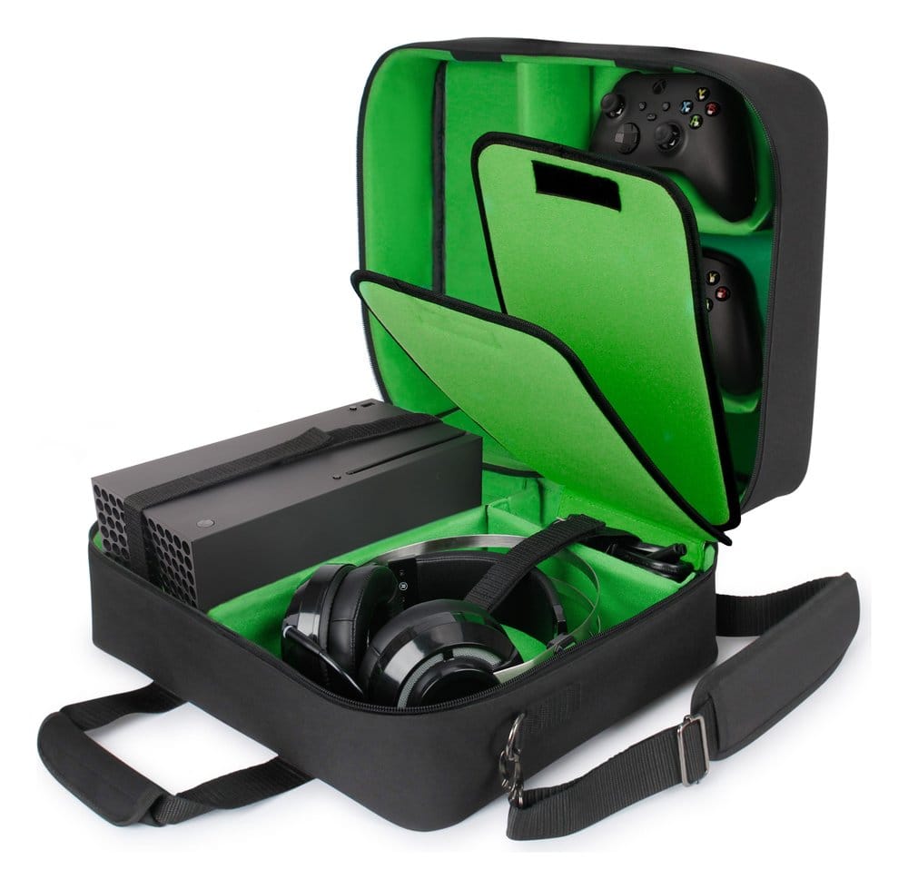 Enhance USA Gear S23 Console Gaming Xbox Case Green