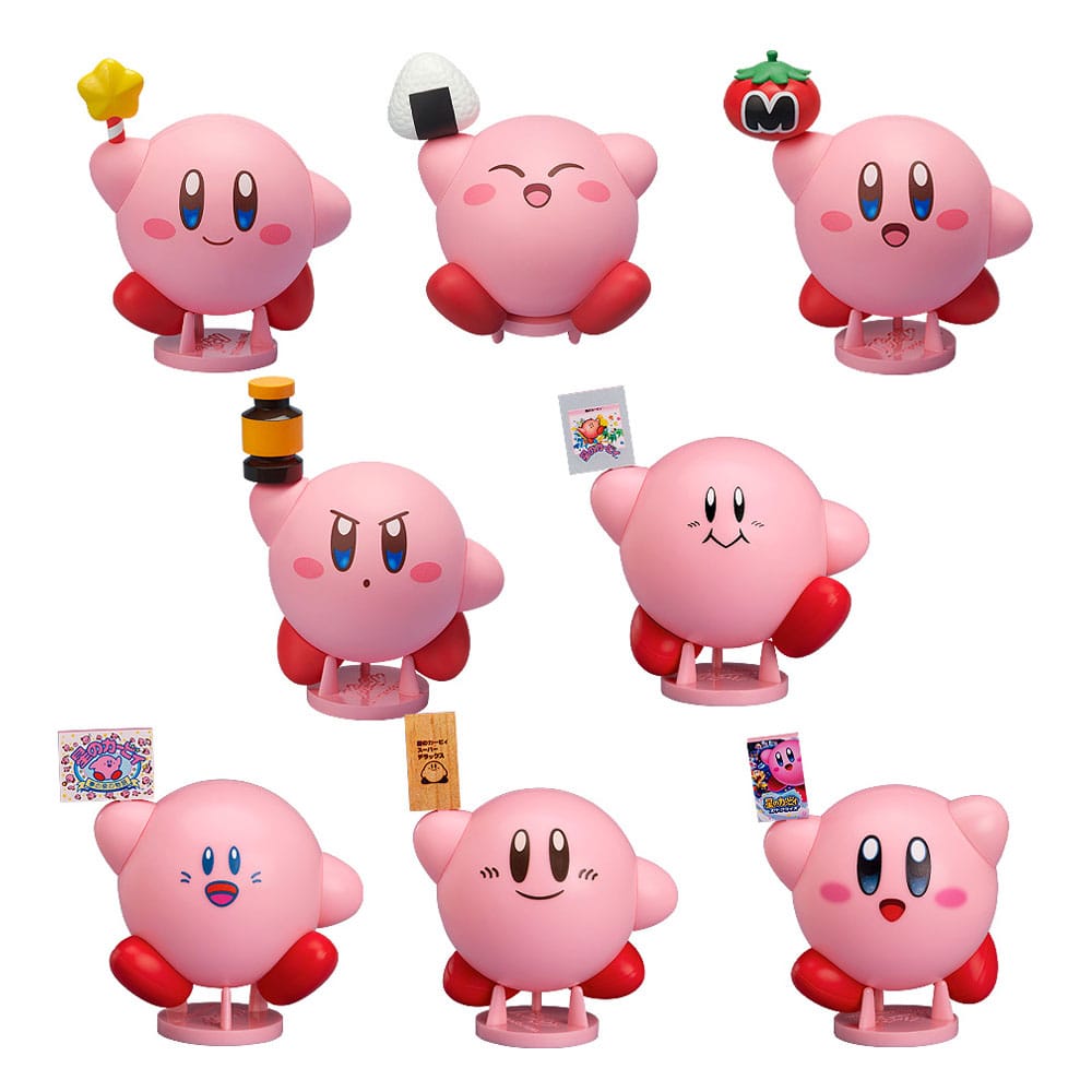 Kirby Corocoroid Buildable Collectible Figures 6 cm Series 2 Deluxe Assortment (6)