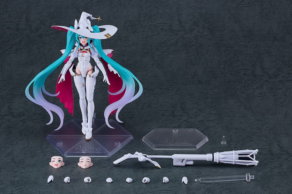 Hatsune Miku GT Project Figma Action Figure Racing Miku 2024 Ver. 16 cm
