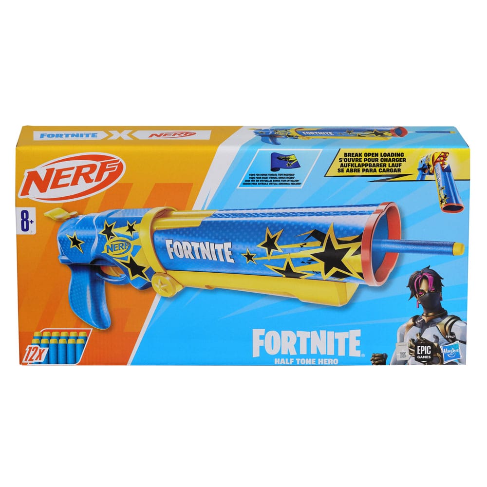 Fortnite NERF Half Tone Hero Blaster