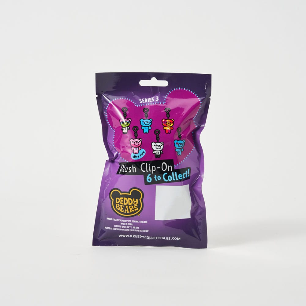Deddy Bears Series 3 Clip on Plush Figures 10 cm Blind Bag Assortment (18)