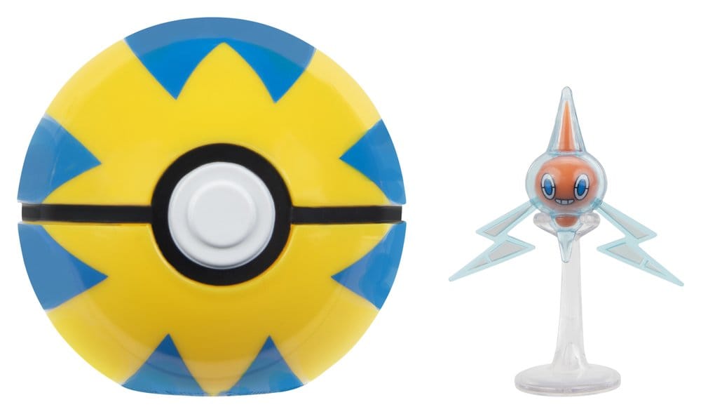 Pokémon Clip 'n' Go Action Figure Wave 21 Rotom & Quick Ball