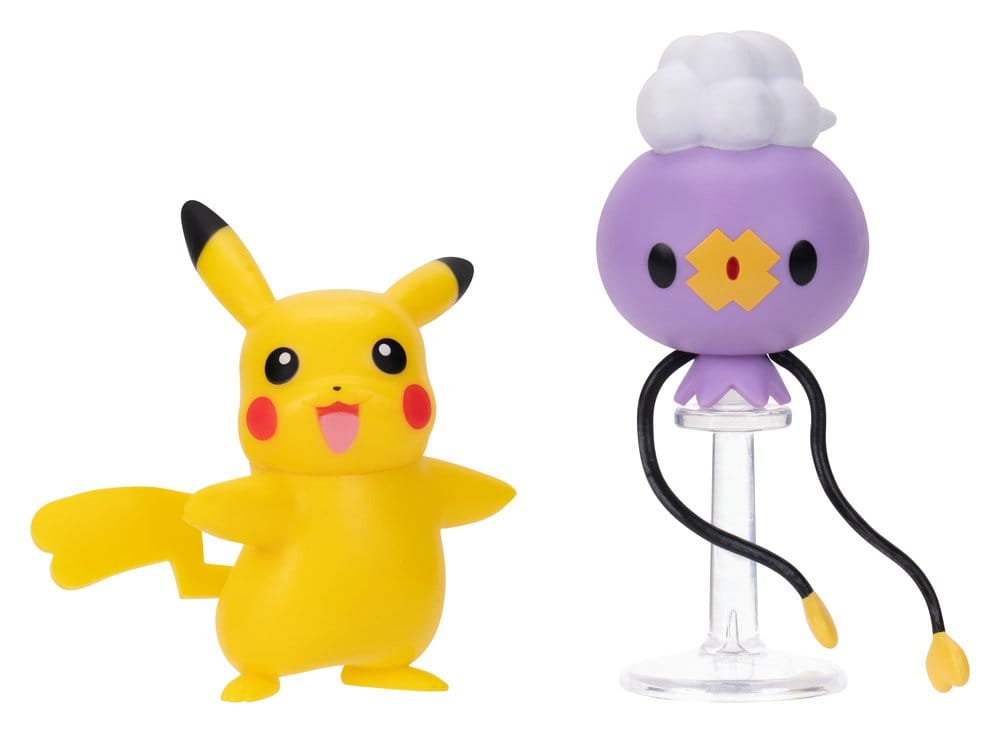 Pokémon Battle Figure 2-Pack Drifloon & Pikachu