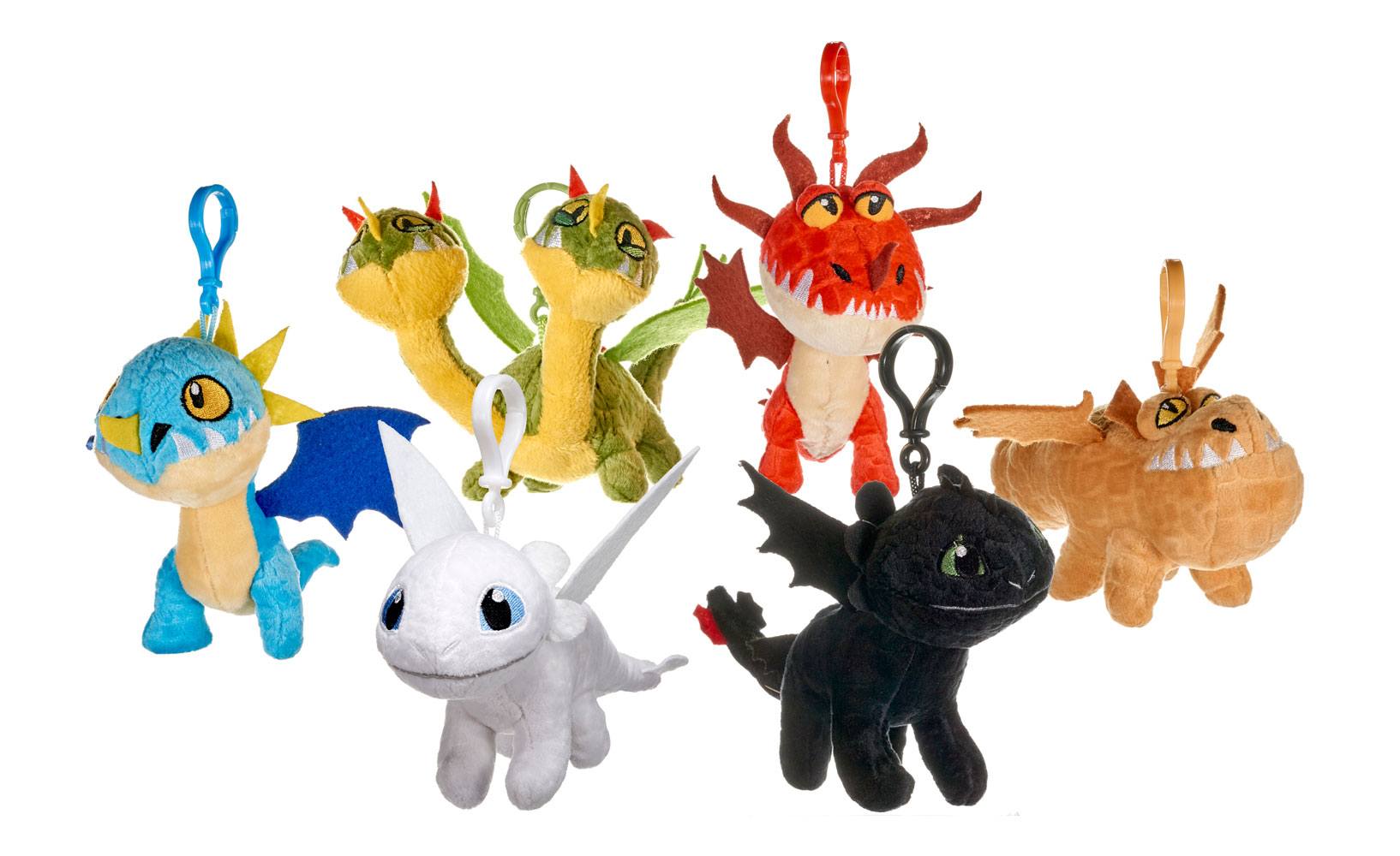 How to Train Your Dragon 3 Plush Keychain 10 cm Assortment (12)
