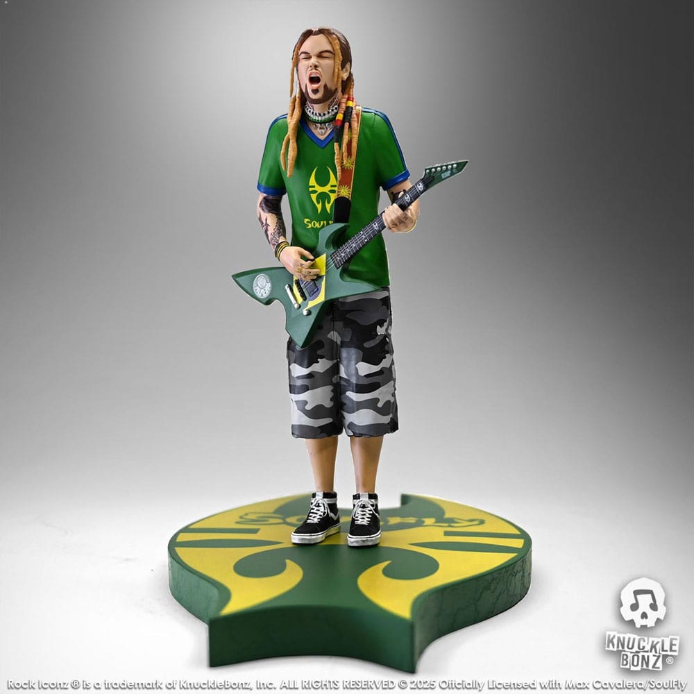 Soulfly Rock Iconz Statue Max Cavalera 22 cm
