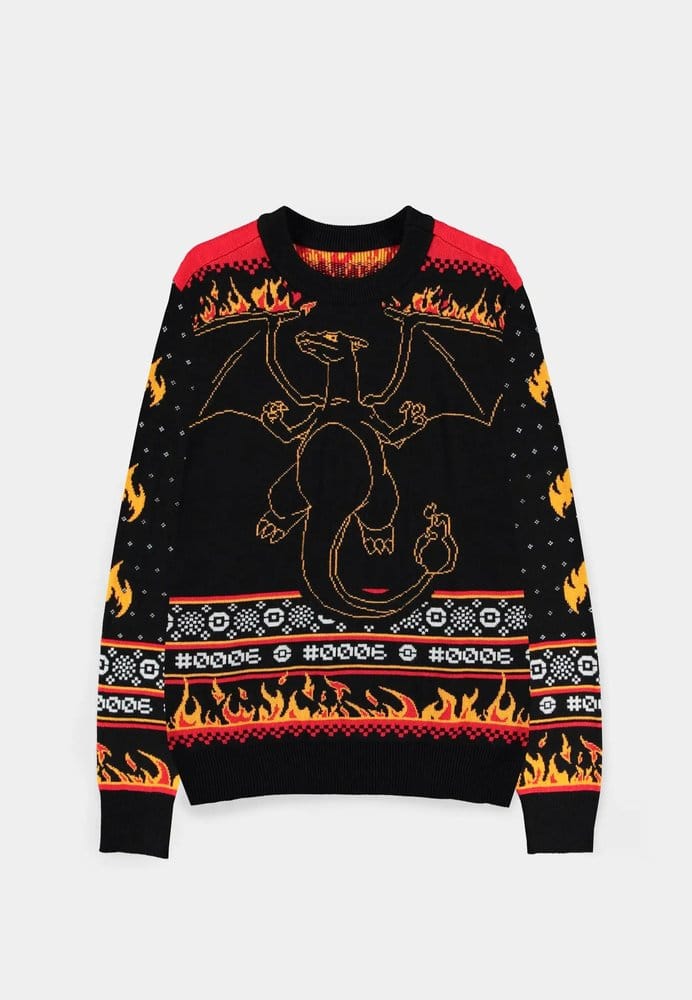 Pokémon Christmas Sweater Charizard Size M