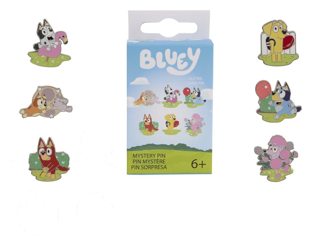 BBC by Loungefly Enamel Pins Bluey Characters Blind Display (12)
