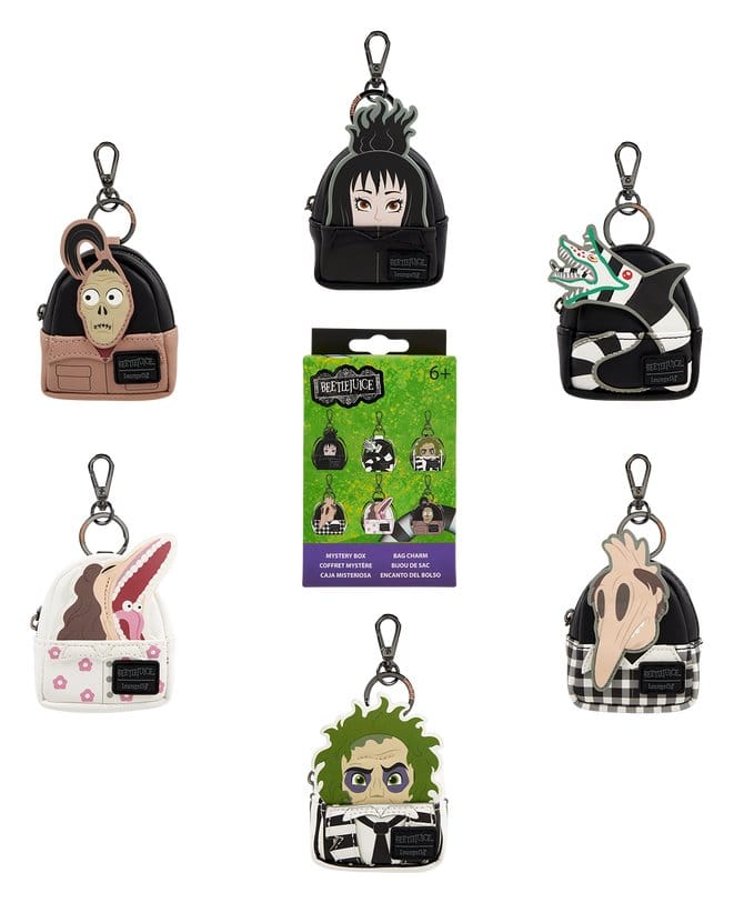 Beetlejuice by Loungefly Keychains Mini Backpack Blind Box Assortment (15)